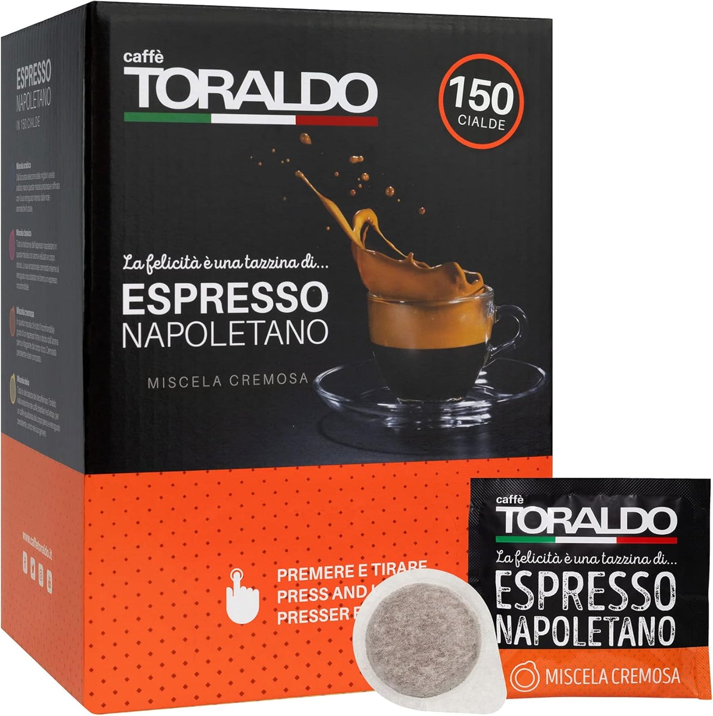 Cialde Espresso Napoletano Toraldo